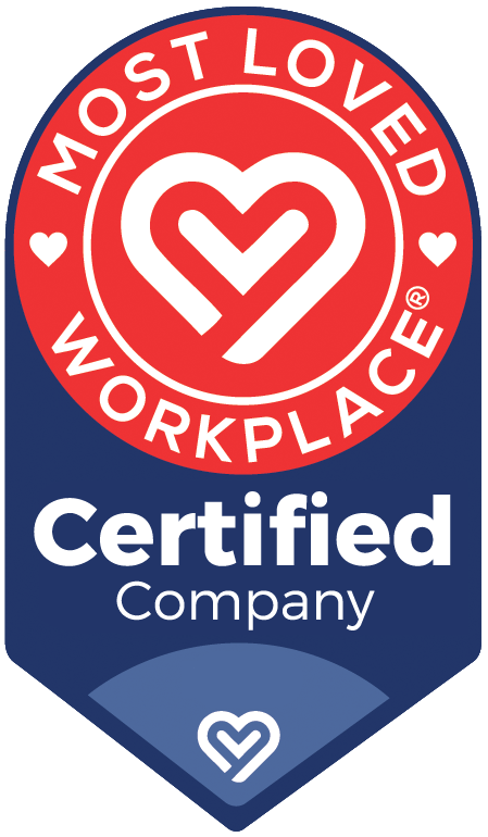 Most Loved Workplace® Certified Company badge